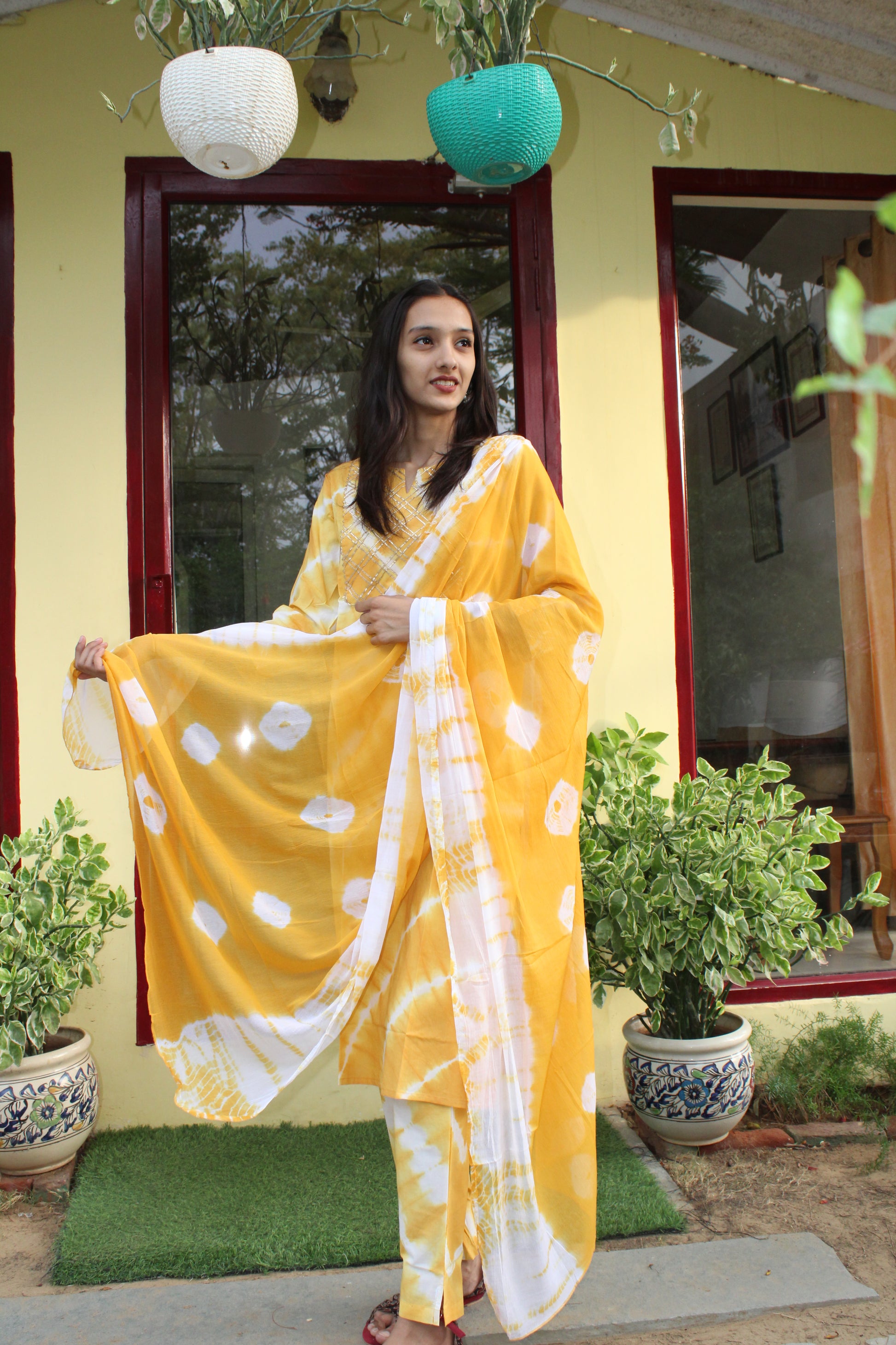 Stylish Cotton Printed Suit Set for Women