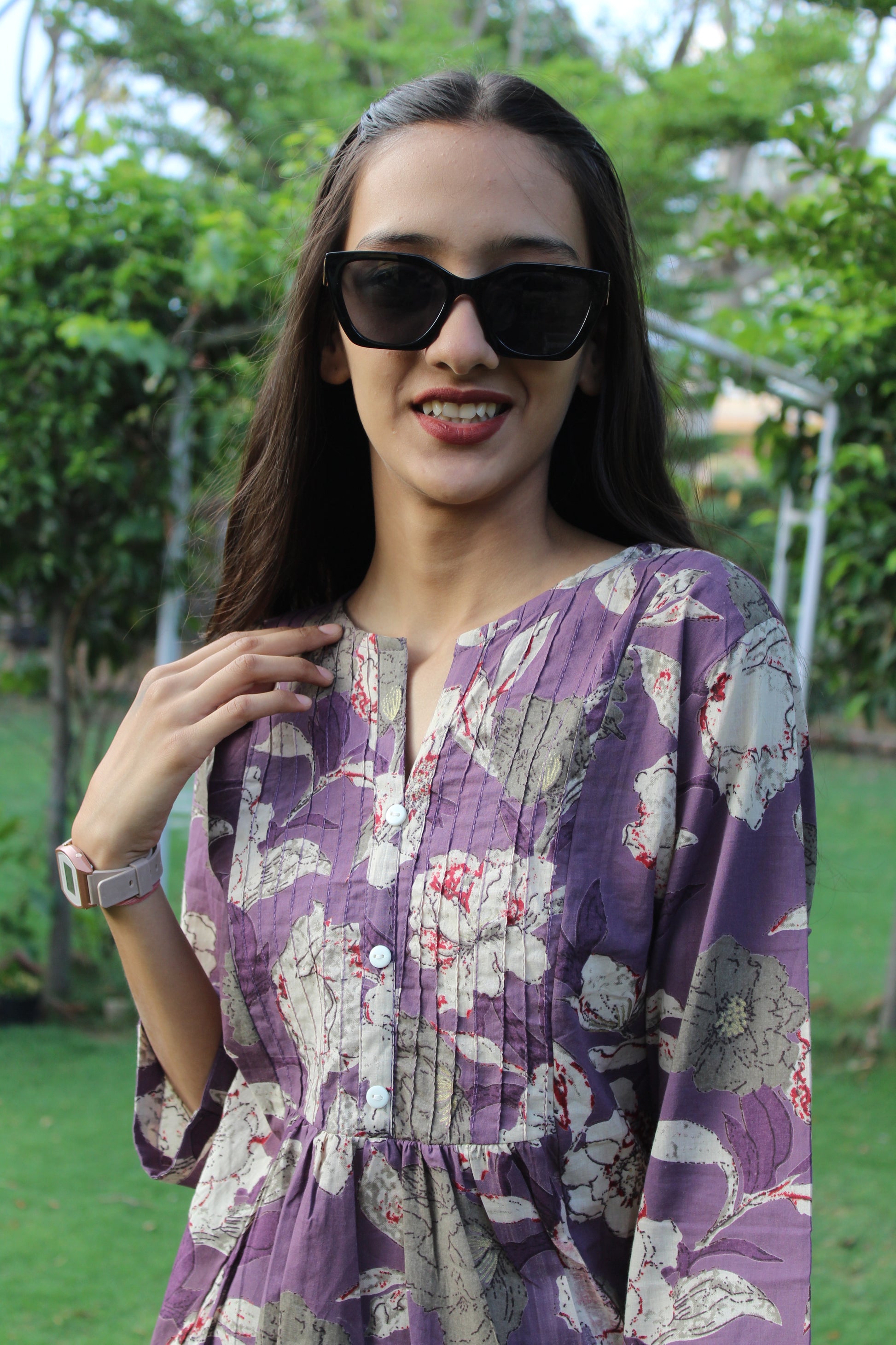 Printed Cotton Kurti for Women