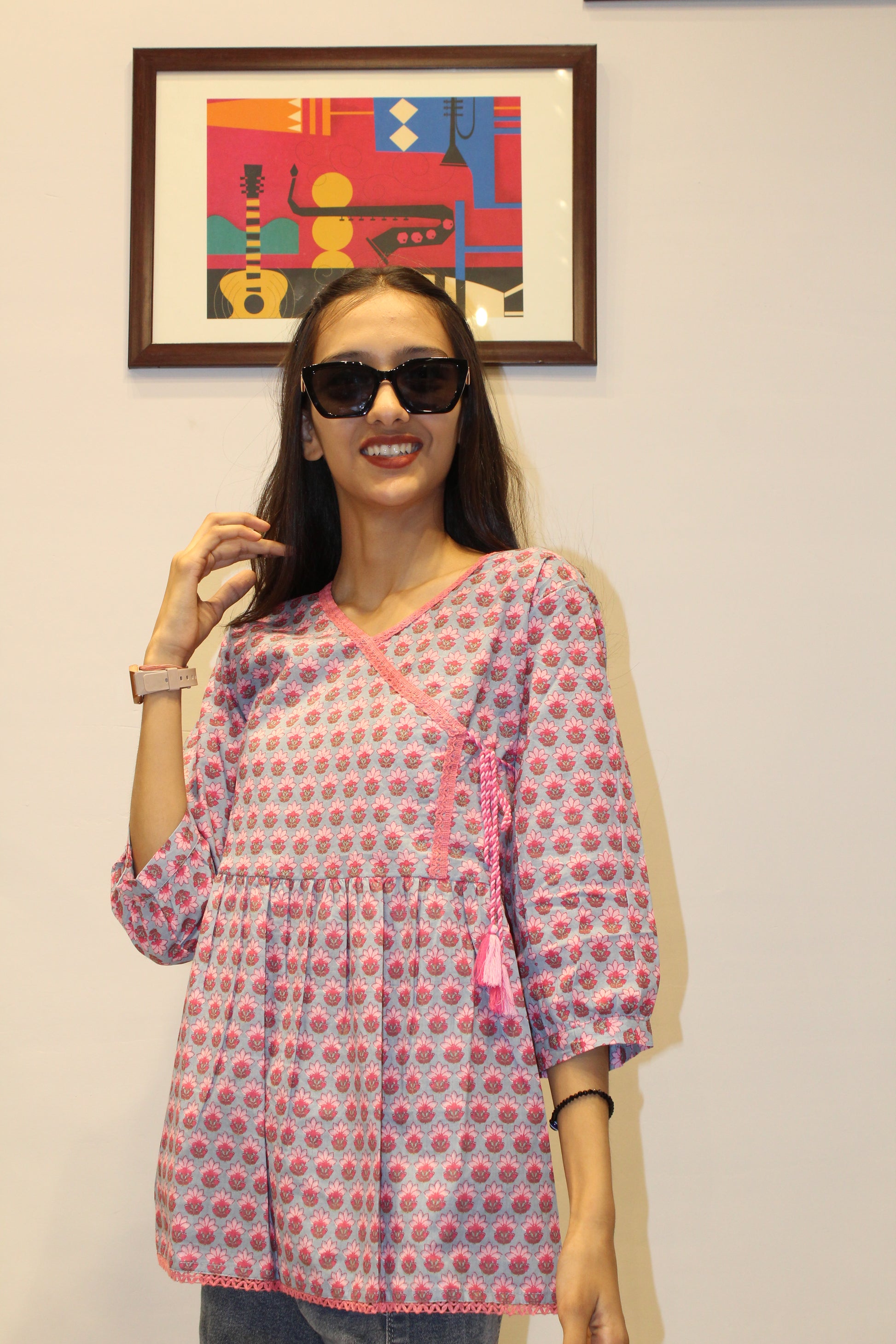 Printed Cotton Kurti for Women