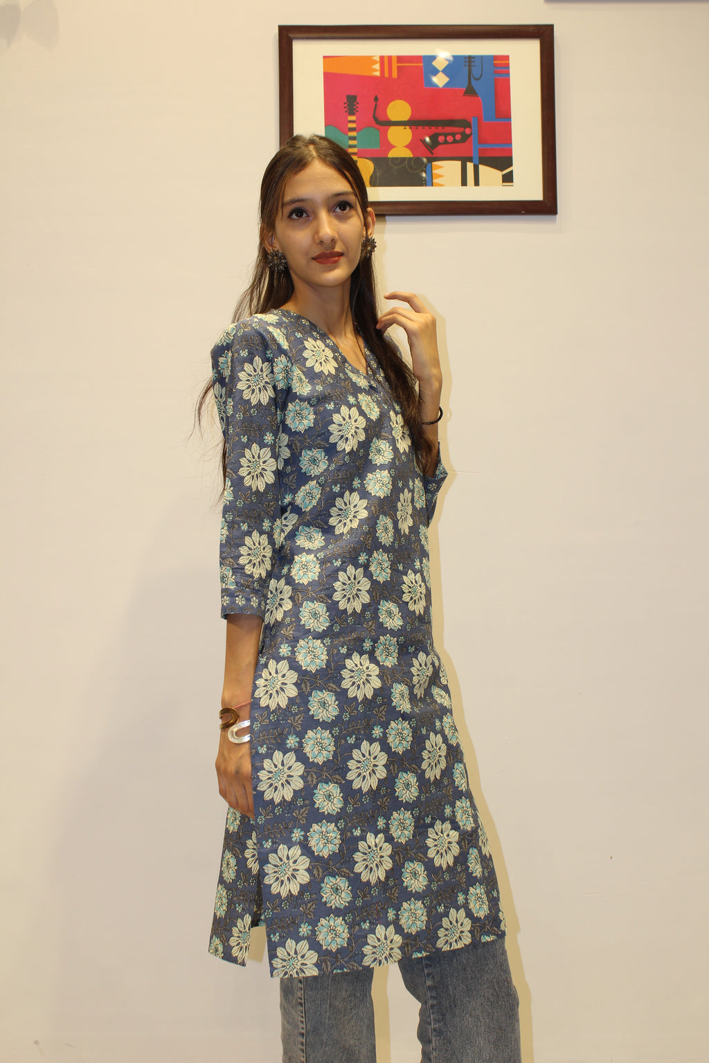 Printed Cotton Co-Ord Set for Women